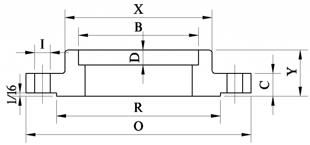 ASME B16.5 Socket Weld Flange Dimensions